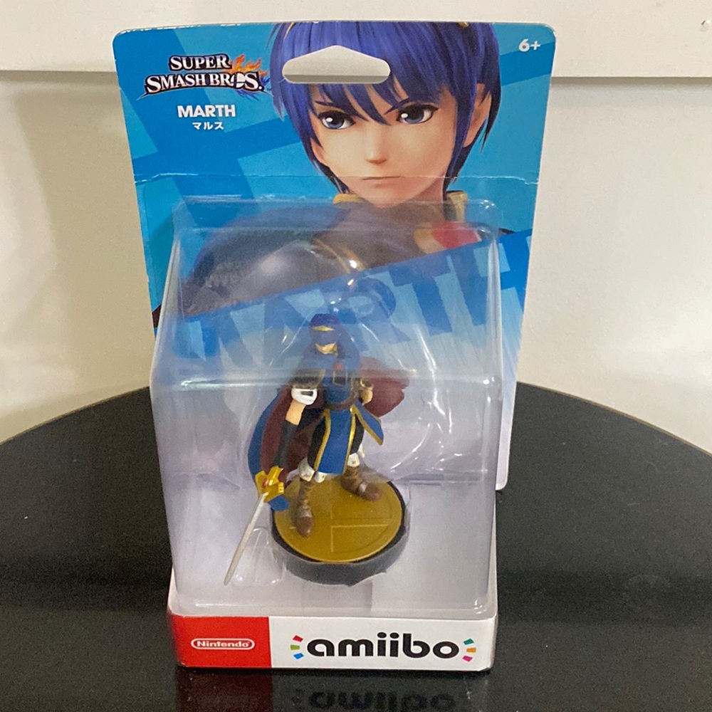 NEW. MARTH (original) 2nd wave. 2014 Nintendo Amiibo, Super Smash Bros.